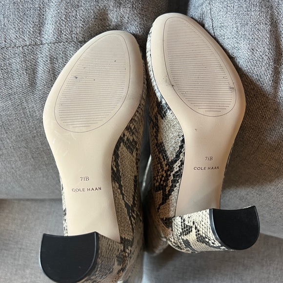 NEW. Cole Haan Tall Snakeskin style boot - NEW - Picture 2 of 6